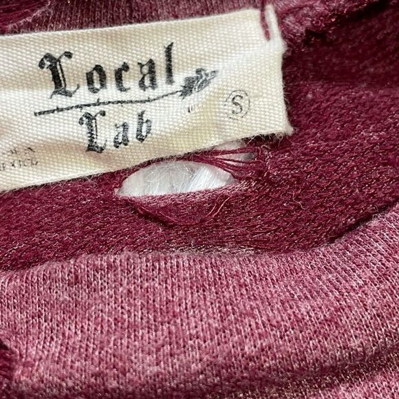 Local Lab Rose 3D Destroyed Shirt - Picture 4 of 9